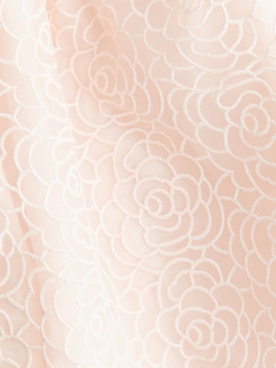 H&M Pale Pink Lace Halter Fit-and-Flare Mini Dress - Picture 4 of 5